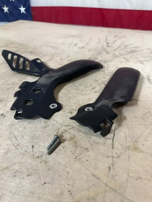 2008 KTM 300 XC Frame Protector Heel Guards