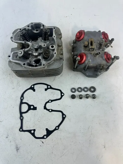 2001 Honda XR400R Top End Cylinder Head w/ Valves NICE 96-04