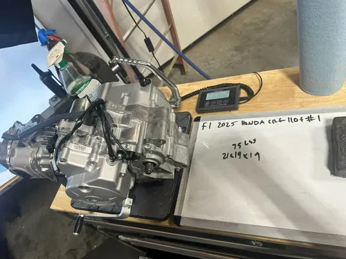 2025 HONDA CRF 110F OEM Stock Compete Engine Motor Upper & Lower 0HR NEW!