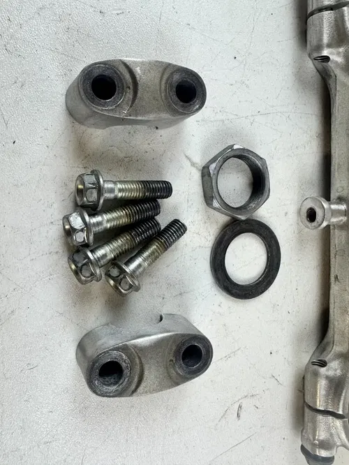 2006 HONDA CR85R Triple Tree Fork Bar Clamp Clamps NICE 03-07
