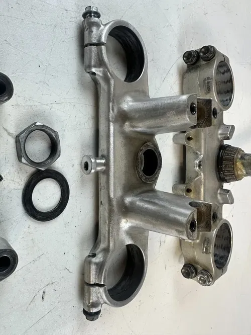 2006 HONDA CR85R Triple Tree Fork Bar Clamp Clamps NICE 03-07