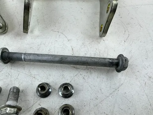 2024 Kawasaki KX250X Motor Mount Engine Hanger Set Bolts OEM STOCK NICE