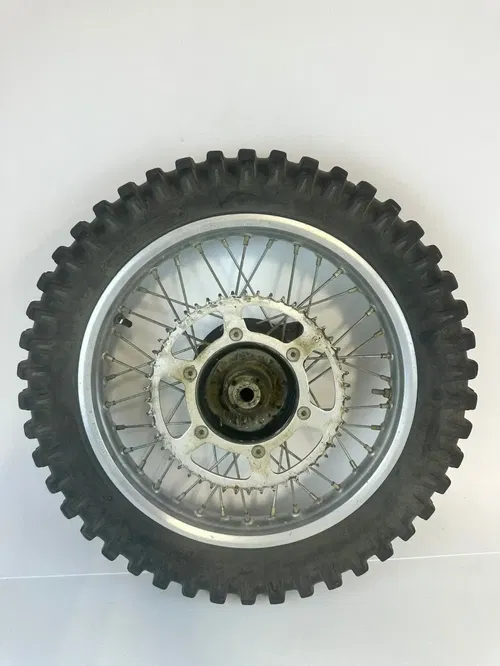 Honda 1984 XR200R 17" OEM Stock Wheel Hub Spokes with Tire