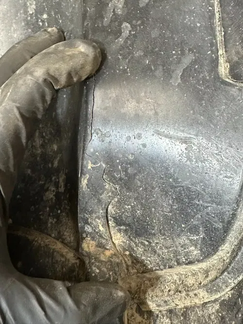 2008 KTM 300XC Rear Subframe W/ Airbox, Rubber Boot, Fender, Taillight