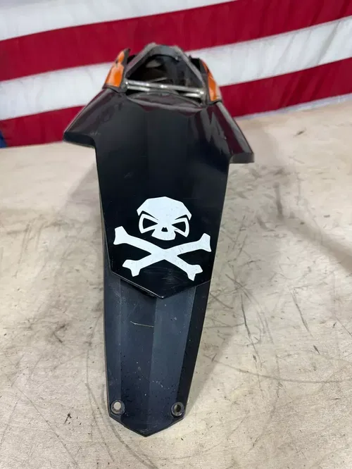 2008 KTM 300XC Rear Subframe W/ Airbox, Rubber Boot, Fender, Taillight