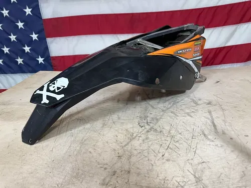 2008 KTM 300XC Rear Subframe W/ Airbox, Rubber Boot, Fender, Taillight