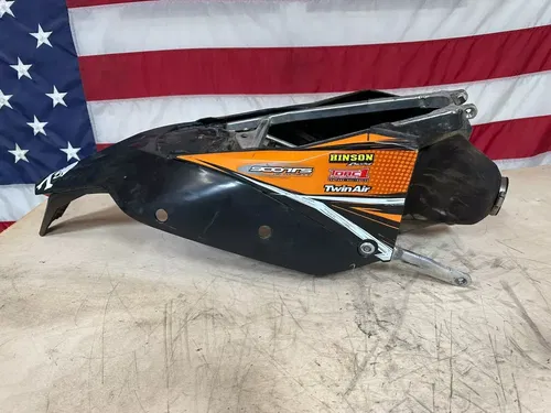2008 KTM 300XC Rear Subframe W/ Airbox, Rubber Boot, Fender, Taillight