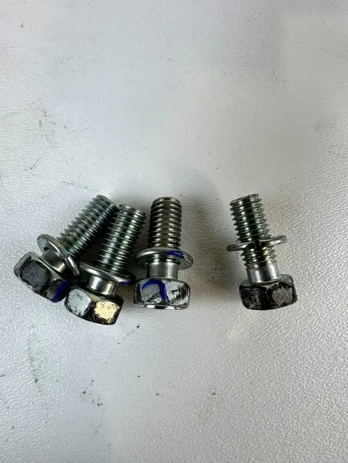 2025 HONDA CRF 110F OEM Stock Foot Pegs & Mount 0HR NEW!