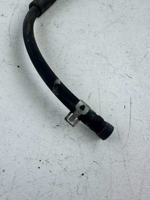 05-24 Suzuki DRZ400SM upper long radiator coolant overflow hose tube to bottle