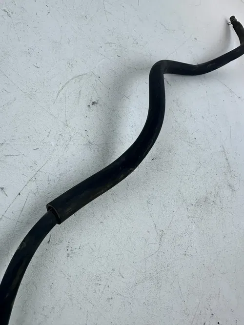 05-24 Suzuki DRZ400SM upper long radiator coolant overflow hose tube to bottle