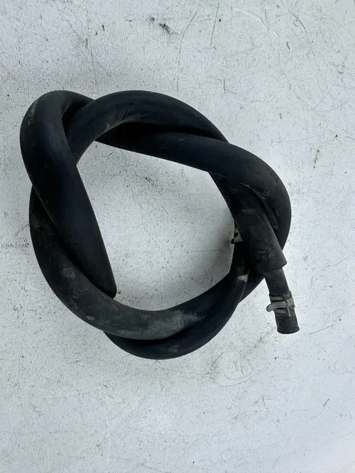 05-24 Suzuki DRZ400SM upper long radiator coolant overflow hose tube to bottle