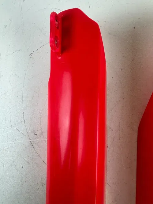 2006 HONDA CR85R Fork Suspension Protector Guards Plastic UFO Made in Italy