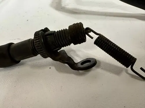 2009 Honda XR 650L Foot brake wire sensor cable harness mount & Spring OEM