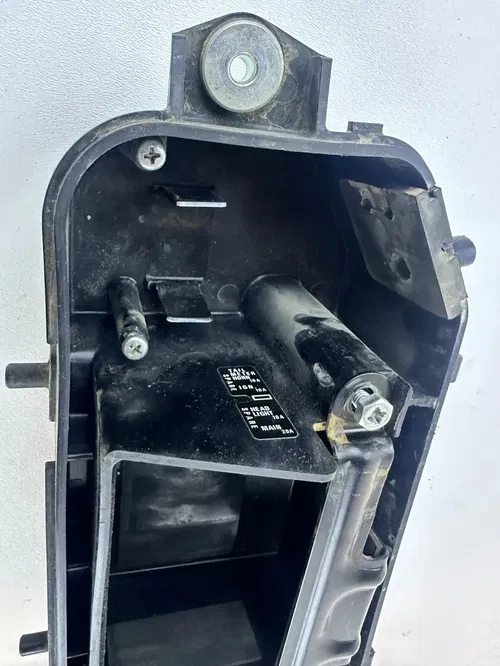 2008 Honda XR650L Battery  Compartment w/battery bracket holder Stock OEM