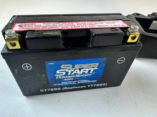 2021 Suzuki DRZ 400SM OEM Battery Box with Good Battery LOW MILES