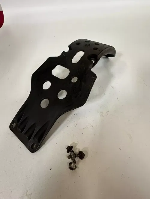 2008 Kawasaki KX450F KX450 KX 450 F Engine Guard Skid Plate Bottom Motor Protect