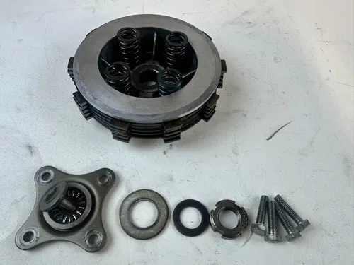 Honda 1984 XR200R Clutch Basket Inner Assembly Complete Nice! Plates Springs etc