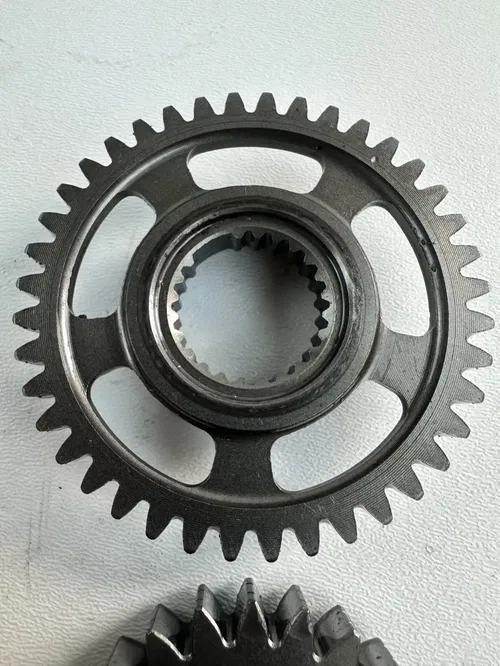 2006 Honda CRF450R Crank Shaft Primary Drive Gears Spur With Bolt OEM Stock MINT