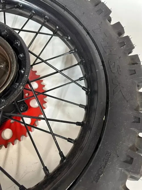 1987 HONDA XR600R Rear Wheel & Brand New Tusk Tire 17" XR 600R 600 Black