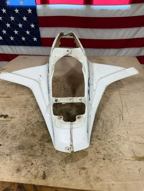1987 Quadzilla Suzuki LT500R Front Fenders Fairings White Rare!