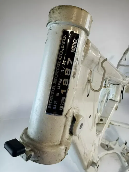 1987 Honda XR250R Main Frame With Clear T1Tle Nice Low HRS!