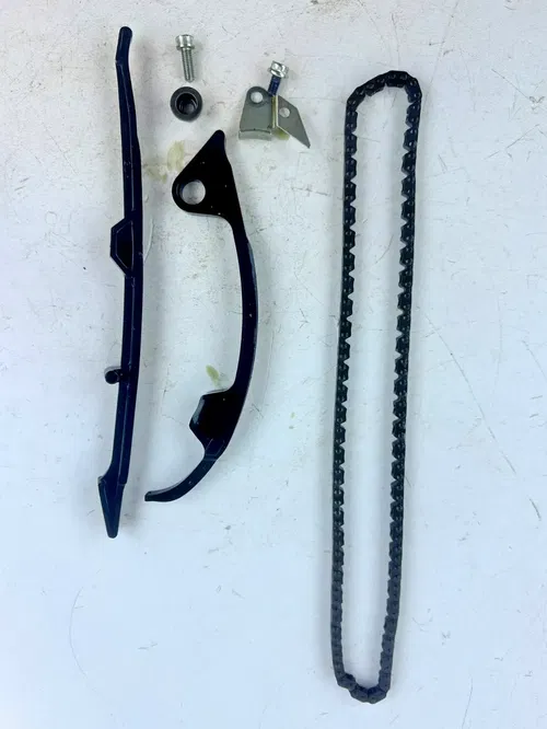 2008 Suzuki RMZ 450 Cam Chain w/ Tension Slide Rails OEM Stock 08-12