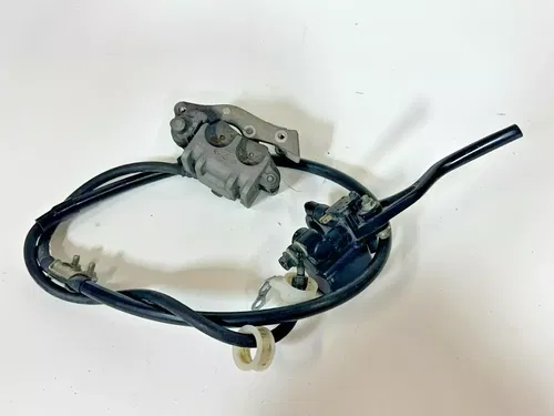 2009 Honda XR 650L Front Brake Caliper Master Cylinder Lever & Line XR650L