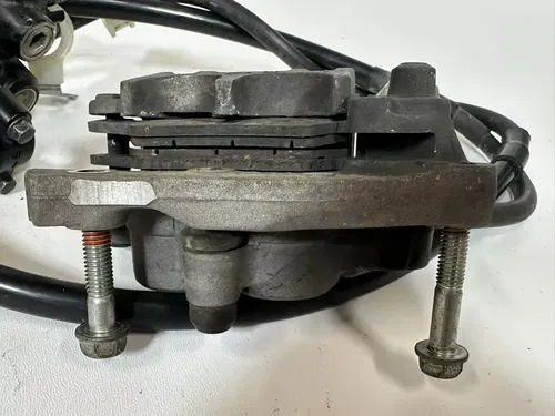 2009 Honda XR 650L Front Brake Caliper Master Cylinder Lever & Line XR650L
