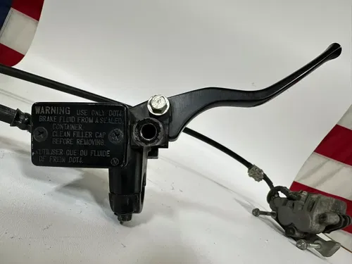 2009 Honda XR 650L Front Brake Caliper Master Cylinder Lever & Line XR650L