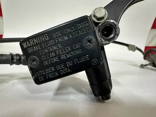 2009 Honda XR 650L Front Brake Caliper Master Cylinder Lever & Line XR650L