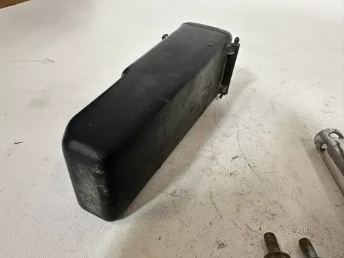 1986 Honda XL600R Frame Mounted Registration & Tool Box Carrier Holder OEM Box