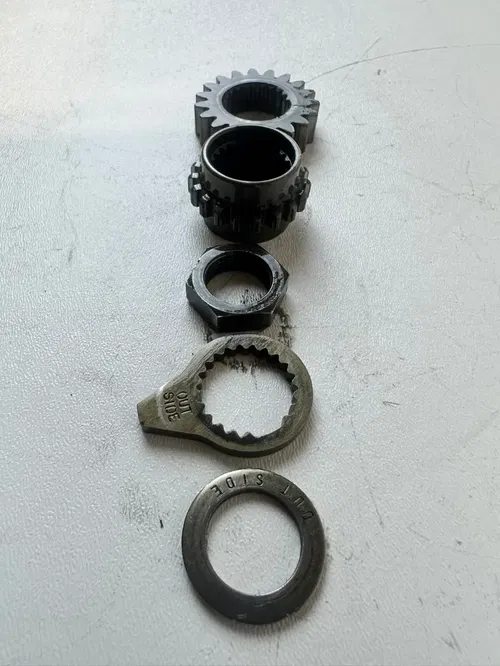 Honda 1984 XR200R Crankshaft Primary Drive Gear Sprocket Timing Gears OEM Stock