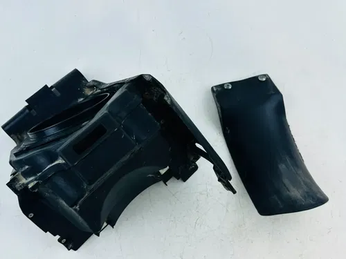 2023 Yamaha YZ85 Airbox Filter Housing w/ Cage & Mud flap OEM stock