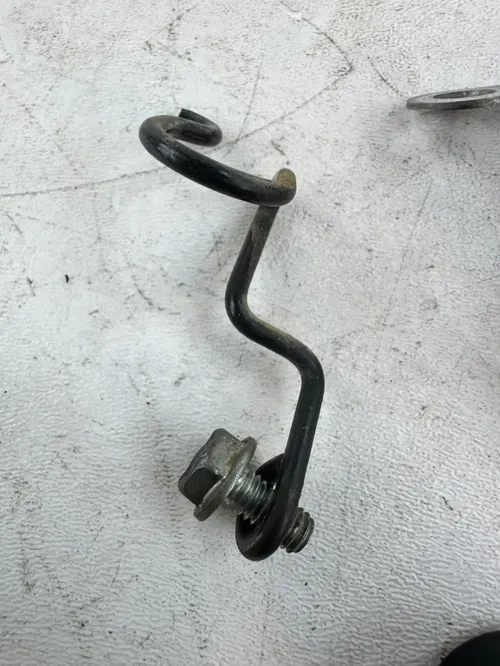 2001 Honda XR400R Front Brake Line stays bracket clamps support 96-04