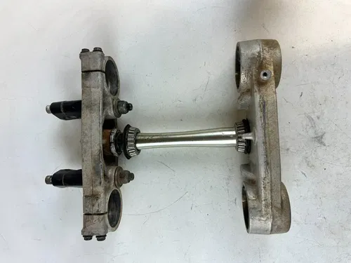2007 Honda CRF450R Triple Tree Fork Bar Clamp Clamps Complete CRF 450 R