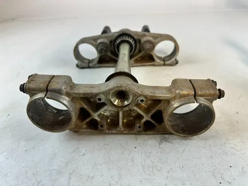 2007 Honda CRF450R Triple Tree Fork Bar Clamp Clamps Complete CRF 450 R