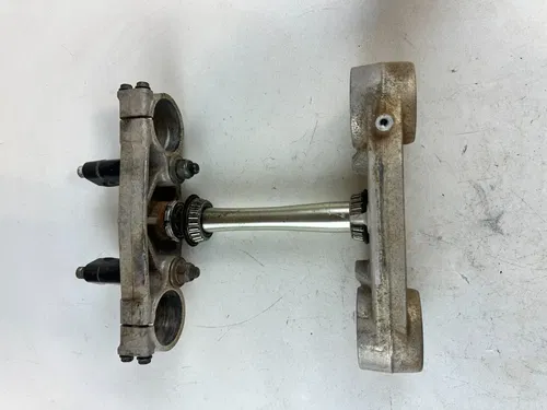 2007 Honda CRF450R Triple Tree Fork Bar Clamp Clamps Complete CRF 450 R