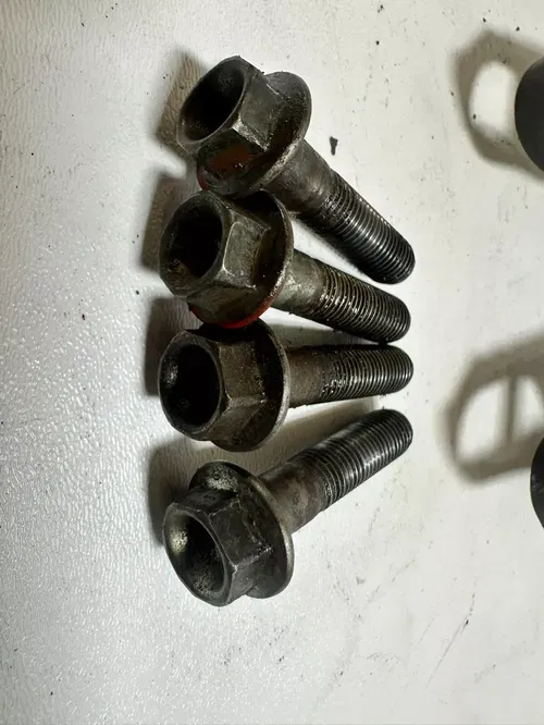 1984 Honda XR250R  Foot Pegs & Mounts W/Bolts OEM Stock Nice!