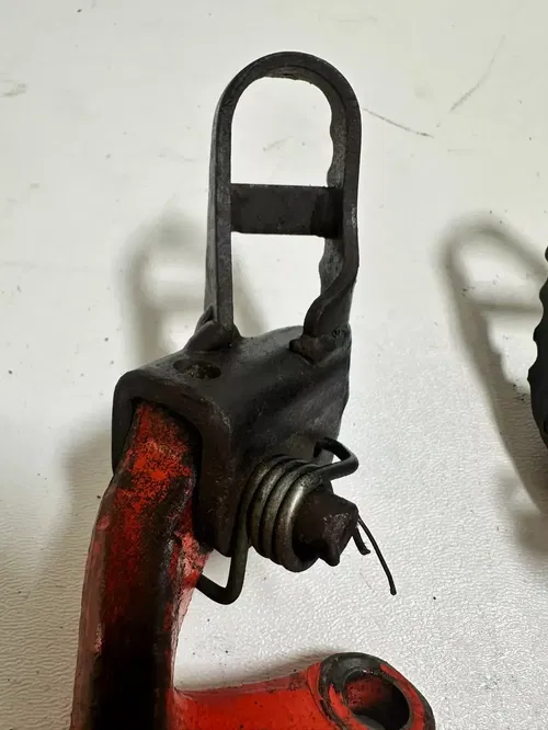 1984 Honda XR250R  Foot Pegs & Mounts W/Bolts OEM Stock Nice!
