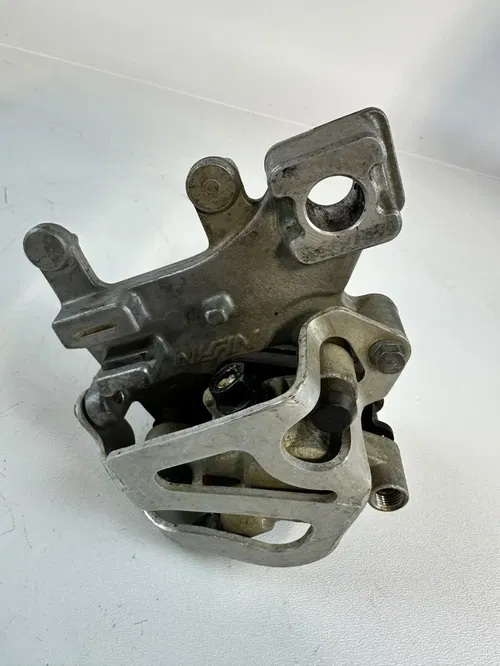 2006 HONDA CR85R Rear Brake Caliper Guard Piston Brakes and Banjo Bolt OEM