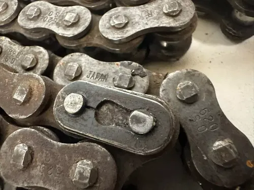 1986 Honda XL600R Main Drive Chain RK 520 SO STREET USE RATED w/Master Link