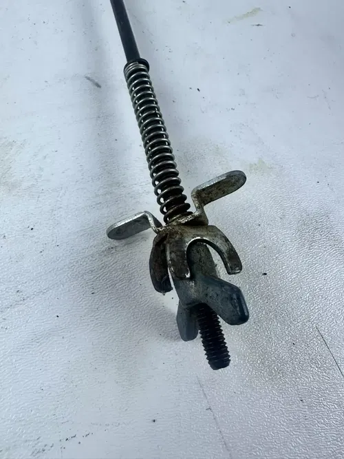 1987 Honda XR250R  Rear Brake Rod Support bar Tension Spring OEM Stock NICE!