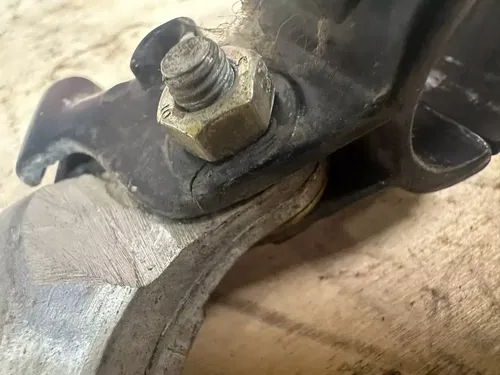 Honda XL185S 1981 Front Brake Lever & Perch (Shows Wear!)