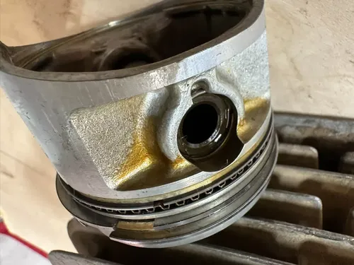 1981 81 HONDA XL185 XL 185S CYLINDER & PISTON TOP END JUG