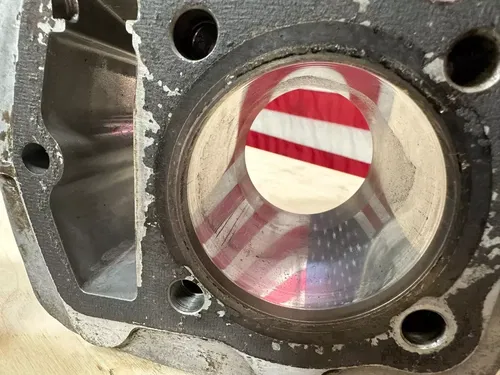 1981 81 HONDA XL185 XL 185S CYLINDER & PISTON TOP END JUG