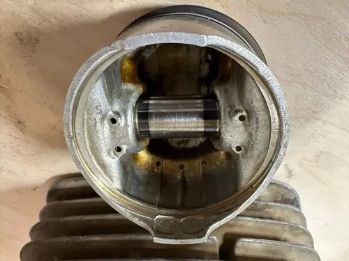 1981 81 HONDA XL185 XL 185S CYLINDER & PISTON TOP END JUG