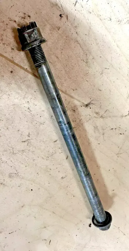 1981 81 HONDA XL185 XL 185S FRONT AXLE PIVOT BOLT