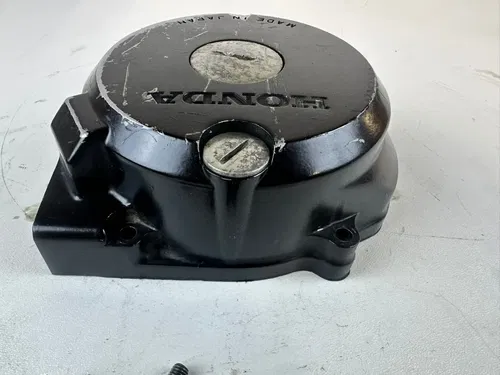 Honda 1984 XR200R LH Side Engine Motor Stator Cover Housing OEM Stock