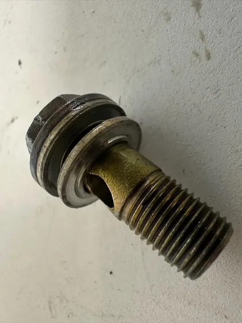 1997 HONDA XR400R  Stock Oil Drain Large Banjo  Bolt XR 400R Lower Front Frame