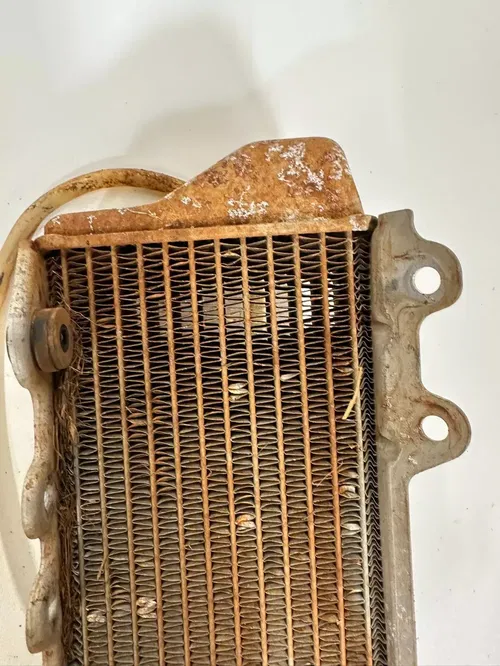 2008 Kawasaki KX450F KX450 KX 450 F Radiator Radiators Set Pair With Cap OEM